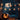 Halloween pumpkin LED string lights with smiling faces, glowing bulbs on wire