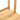 Light wood two-tier rack corner joint with cross support bars
