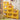 Mobile 4-tier kids toy storage rack in yellow, with 4 open bins and caster wheels