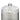Clear glass lid on white soy wax scented candle jar
