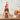 Thanksgiving gnome plush with long white beard, red outfit and tan button accents