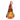 LED Thanksgiving gnome plush, glowing orange belly and red leaf-pattern hat