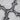 High-pile texture detail: white rug fibers with dark grey curved pattern lines