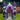 Halloween-Schlossbogen-Inflatable mit lila Bogen, vier Cartoon-Gespenstern, Licht