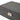Lock clasp detail on dark grey faux leather jewellery organizer lid