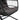 Gray padded egg chair seat with quilted tufting and black woven frame