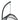 Hanging chain and black curved top support for egg chair