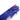 Pop-up play tunnel carry strap and folded blue fabric with red trim