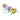 Caterpillar crawl tunnel 180cm long, 46cm wide; striped tube with face end