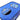 Blue police truck play tent top with oval mesh window openings and printed graphics