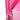 Pink tent door curtain tied with ribbon bow on princess castle playhouse