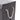 Close-up of beige rope handles on gray fabric laundry hamper with square lid