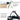 3-Grid laundry basket sorter handle straps and Velcro closure detail for easy removal