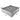 Light gray divider organizer, 33×37×9.5 cm, with upright compartments for socks