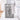 Grey fabric laundry hamper with lid and rope handles, open top