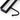 Black S-shaped metal hook with mounting bar for under-cabinet cup and utensil storage