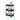 3-tier black storage trolley cart with three open shelf levels and caster wheels