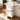 White 48L recycling bin with two compartments, lidded top and caster wheels