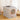 White enclosed folding cat litter box with pink oval window and textured top opening