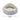 50cm gray semi-enclosed round cat bed with open entrance and plush inner cushion