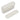 2-layer egg holder storage rack, clear body with white lid pieces