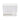 White plastic 6-compartment rice dispenser with front knob dispensers and handle