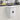 White 9L trash can with lid and “Keep Clean” icon on the front