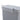 Grey 9L trash can with mounting tabs on the lid edge