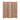Bamboo 4-panel privacy divider, natural wood frame with woven panels