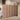 Brown bamboo 6-panel folding room divider with woven panels and light spacing