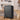 Black hardside travel suitcase with slash texture, telescoping handle and spinner wheels