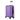 Purple lightweight hardside travel suitcase with spinner wheels, textured finish