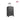 20-inch black hardside spinner suitcase with telescoping handle and four wheels