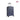 20-inch blue hardside spinner suitcase with telescoping handle and side wheels