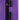 Purple hardside suitcase close-up of zipper, latch, and top carry handle