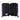 Purple hardside suitcase open interior with two compartments and black lining