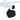 Black caster wheel on white clothes rack frame for smooth rolling