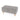 Light grey rectangular linen storage ottoman with hinged lid and wooden legs