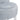 Light gray plush chair arm and seat with textured upholstery and curved silhouette