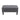 Gray button-tufted upholstered bench with nailhead trim and dark legs