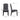 Dimensions for grey velvet high-back dining chair: 102H x 43W x 54D