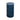 Blue cylindrical 3-drawer plastic storage unit with three stacked drawer compartments