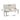 Beige tufted dining bench with dimensions: 138cm W and 97cm H
