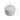 Light gray round teddy fabric footstool, 50cm width and 36cm height