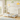 Children's bed frame, white pine with house-shaped sides and guardrails