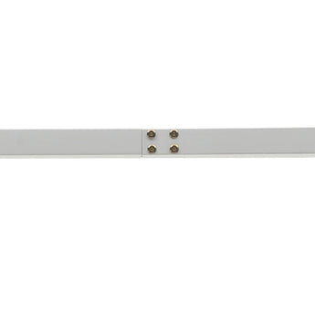 Low base toddler bed rail with corner brackets and wood slat fixings