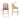 Bar stool size diagram: 109cm height, 42cm width, 48cm depth
