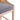 Wood rattan bar stool backrest and seat edge, grey upholstered cushion