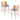 Light wood bar stool set of 2 with woven backrest and grey seat cushions