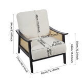 Dimensions for teddy fleece accent armchair: 64W × 59D × 84H cm